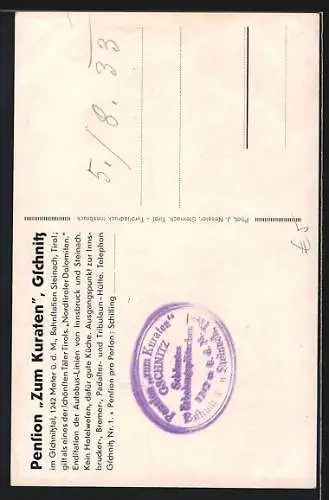 AK Gschnitz, Gesamtansicht