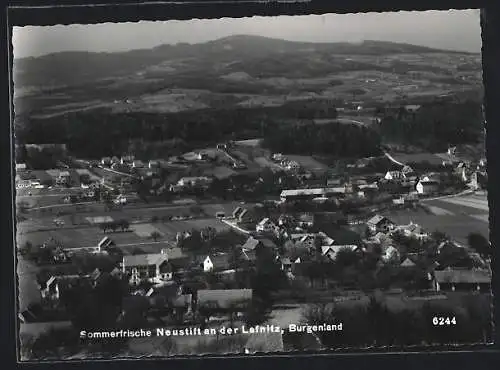 AK Neustift an der Lafnitz, Ortsansicht mit Umgebung