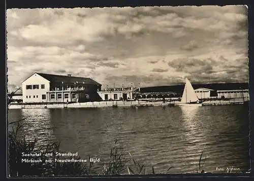 AK Mörbisch am Neusiedlersee, Seehotel und Strandbad