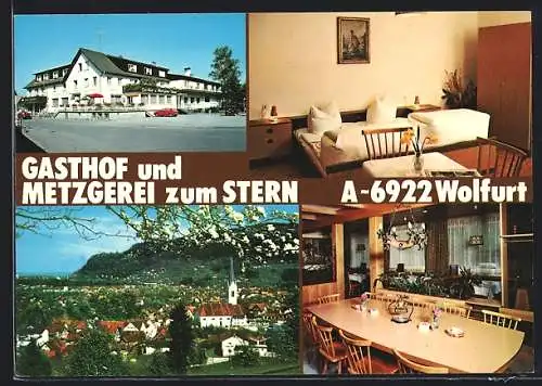 AK Wolfurt /Vorarlberg, Gasthof und Metzgerei zum Stern, Bes. Johann Fischer