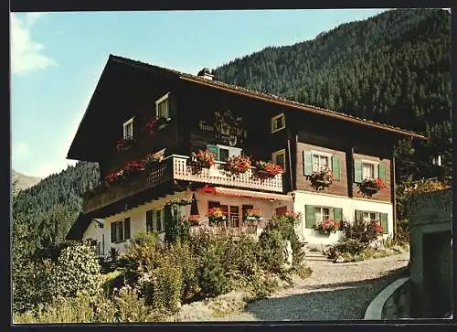 AK Silbertal /Montafon, Pension Haus Sieglinde, Bes. Fam. P. u. S. Salzgeber