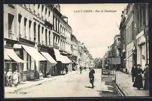 AK Saint-Omer, Rue Dunkerque