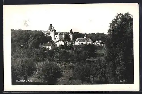 AK Maissau, Ansicht vom Wald aus