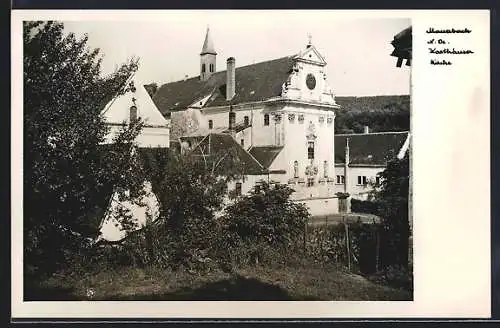 AK Mauerbach, Blick auf die Karthäuser Kirche