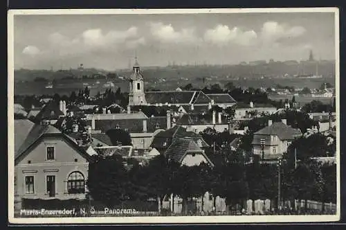 AK Maria-Enzersdorf, Panorama der Ortschaft