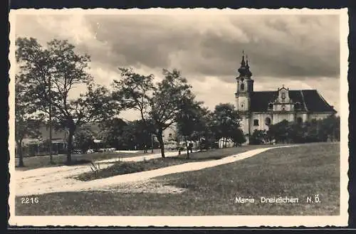 AK Maria Dreieichen, Weg zur Wallfahrtskirche