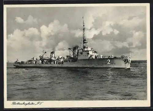 AK Flottenbegleiter F 2, Kampfschiff der Kriegsmarine