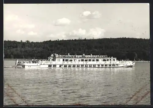 AK Ausflugsschiff MS Cecilienhof der Weissen Flotte Potsdam