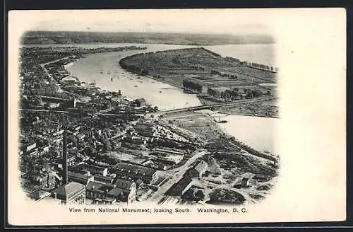 AK Washington D.C., View from National Monument, looking south