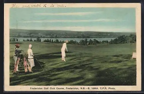 AK Fredericton /N. B., Fredericton Golf Club Course