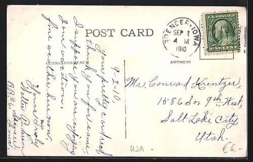 AK West Spencer, IA, Bird`s eye view