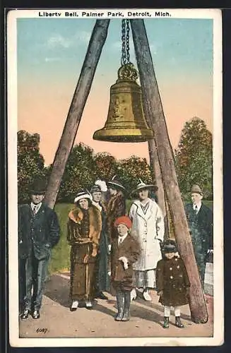 AK Detroit, MI, Liberty Bell, Palmer Park