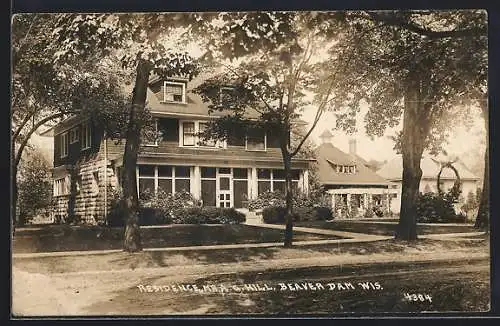 AK Beaver Dam, WI, Residence Mr. A. G. Hill