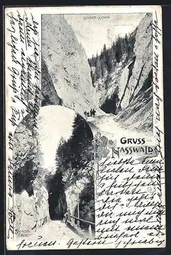 AK Nasswald, Binder-Klamm, Saurüssel-Brücke