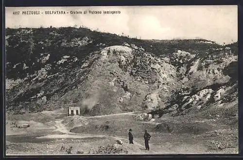 AK Pozzuoli, Solfataria, Cratere di Vulcano semispento