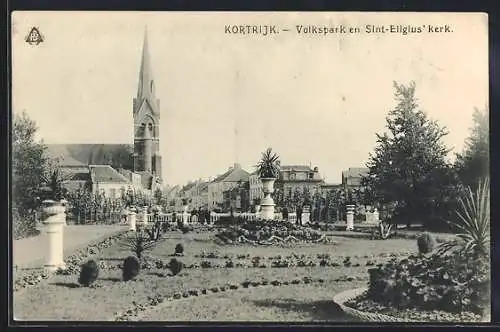 AK Kortrijk, Volkspark en Sitn-Eligius` kerk