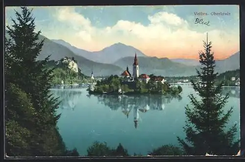 AK Veldes, Oberkrain, Panorama