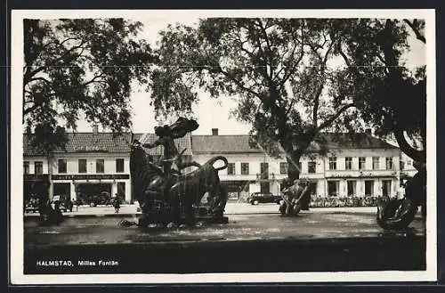 AK Halmstad, Milles Fontän