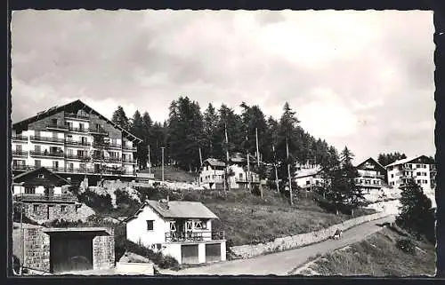 AK Valberg, Le Col du Poète et la route de Péone