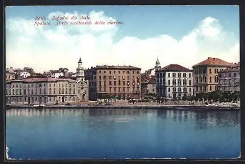 AK Split, Zapadni dio obale