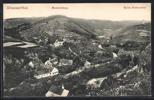 AK Strasserthal, Manhartsberg und Ruine Falkenstein