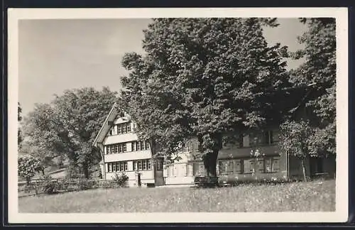 AK Heiden, Ferienhotel Benzenruth, Ansicht von der Wiese aus