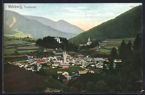 AK Welsberg /Pustertal, Ortsansicht aus der Vogelschau