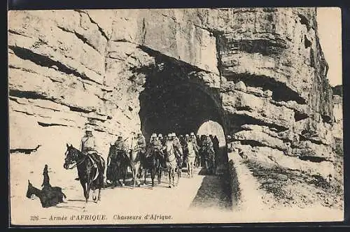 AK Armée de Afrique, Chasseurs d`Afrique, Legion