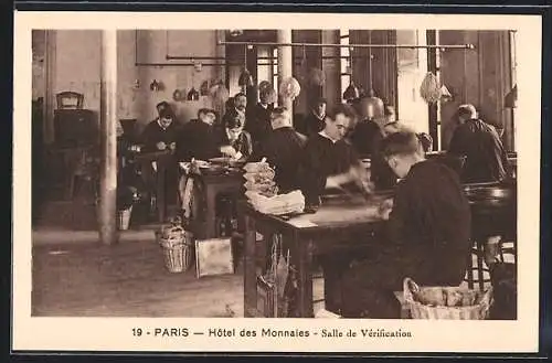 AK Paris, Hotel des Monnaies, Salle de Vérification