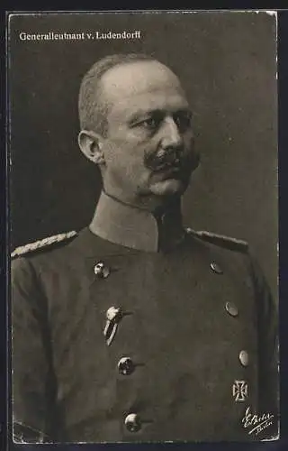 AK Generalleutnant von Ludendorff in Uniform