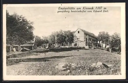 AK Kieneck, Gasthaus Enzianhütte