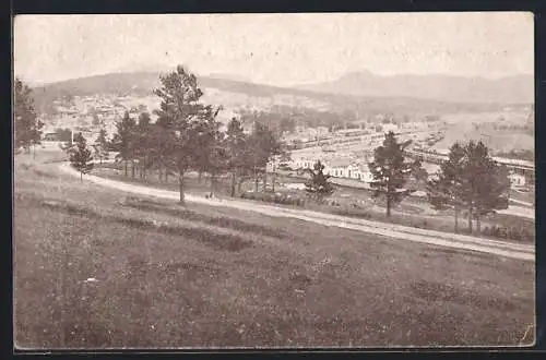 AK Zlatoust, Gesamtansicht der Stadt