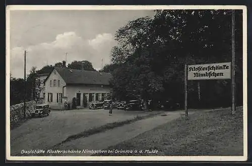AK Nimbschen b. Grimma, Gasthaus Klosterschänke