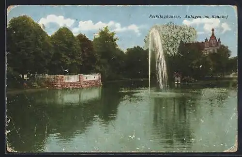 AK Recklinghausen, Anlagen am Bahnhof