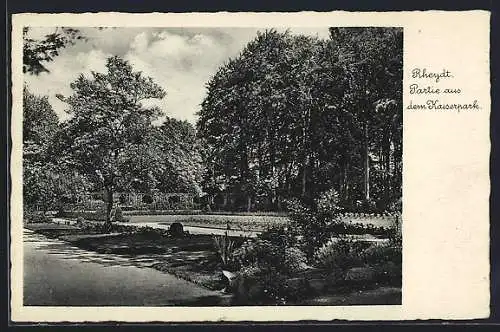 AK Rheydt, Idylle im Kaiserpark