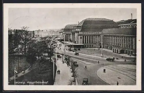 AK Leipzig, Autos am Hauptbahnhof