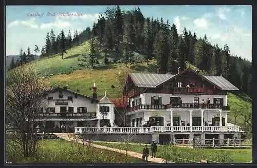 AK Bad Fischeralm, Gasthaus des Ortes