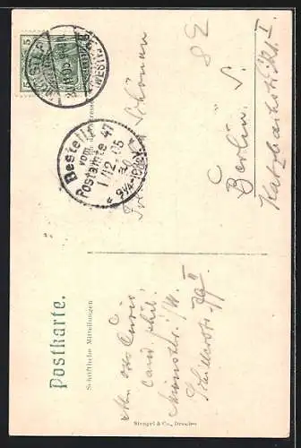 AK Münster i. W., Prinzipalmarkt u. Lambertikirche, Lugderikirche, Dom, Schloss