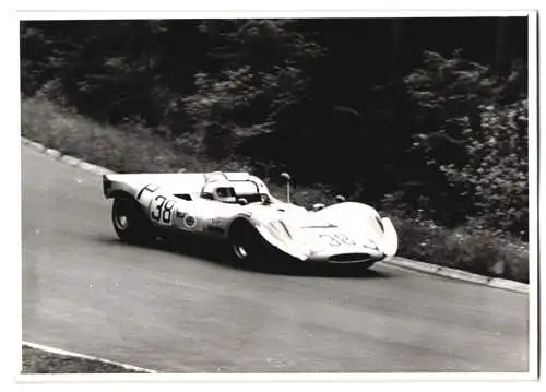 Fotografie Motorsport 1000km Rennen Nürburgring 1970, Rennwagen Daren Mk2 Startnummer 38