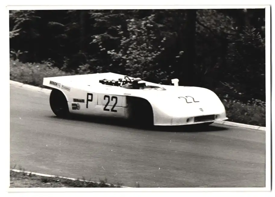 Fotografie 1000km Rennen Nürburgring 1970, Rennwagen Porsche 908 Startnummer 22, Porsche Konstruktionen Salzburg 0
