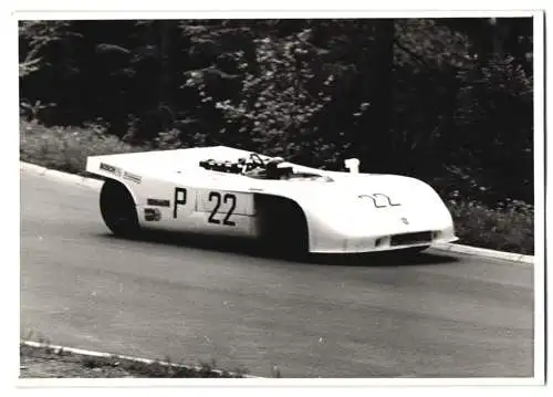 Fotografie 1000km Rennen Nürburgring 1970, Rennwagen Porsche 908 Startnummer 22, Porsche Konstruktionen Salzburg