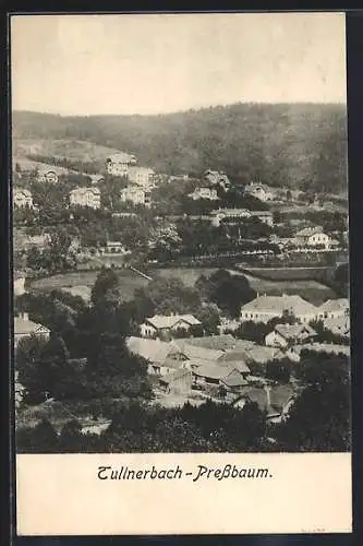 AK Tullnerbach-Pressbaum, Ortsansicht aus der Vogelschau