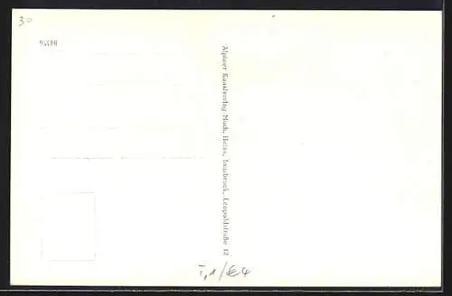 AK Obergurgl, Teilansicht mit Kirche