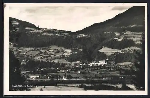 AK Dölsach, Totalansicht mit Iselsberg