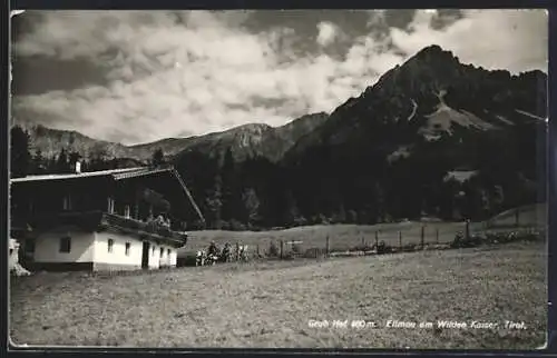 AK Ellmau am Wilden Kaiser, Der Gasthof Grub Hof