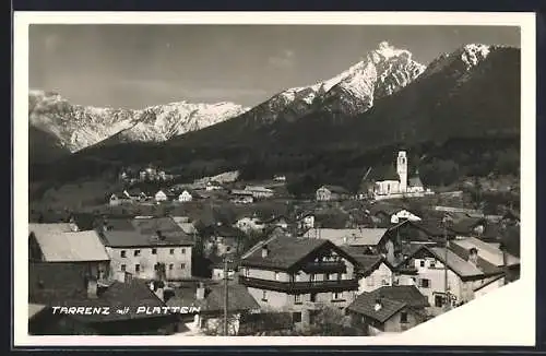 AK Tarrenz, Teilansicht mit Plattstein