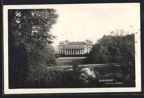 AK Eisenstadt, Schloss und Teich