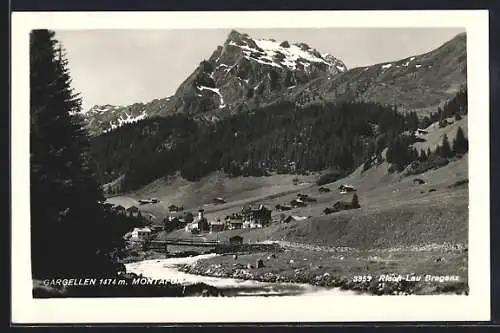 AK Gargellen, Ortsansicht