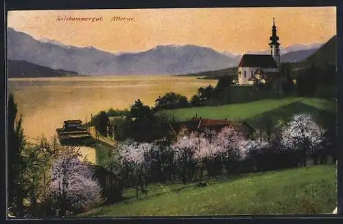 AK Attersee, Ortsansicht