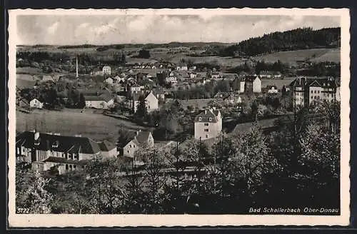 AK Bad Schallerbach /Ober-Donau, Ortsansicht aus der Vogelschau